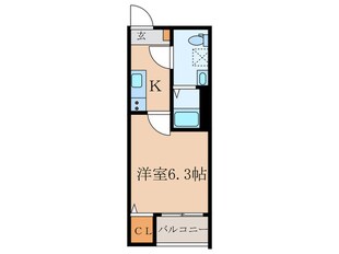 メイクスR矢田Ⅰの物件間取画像